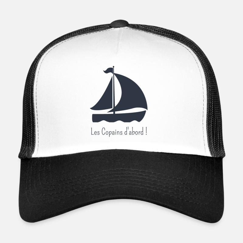 Les Copains d'abord de Brassens Casquette trucker 