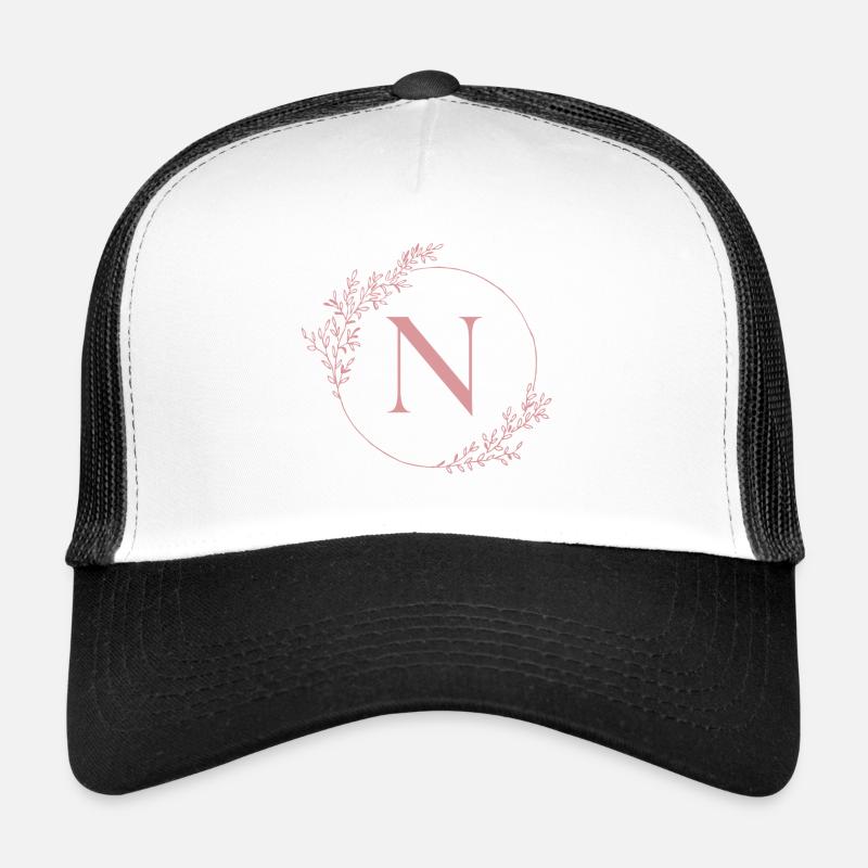 Letter N Trucker Cap