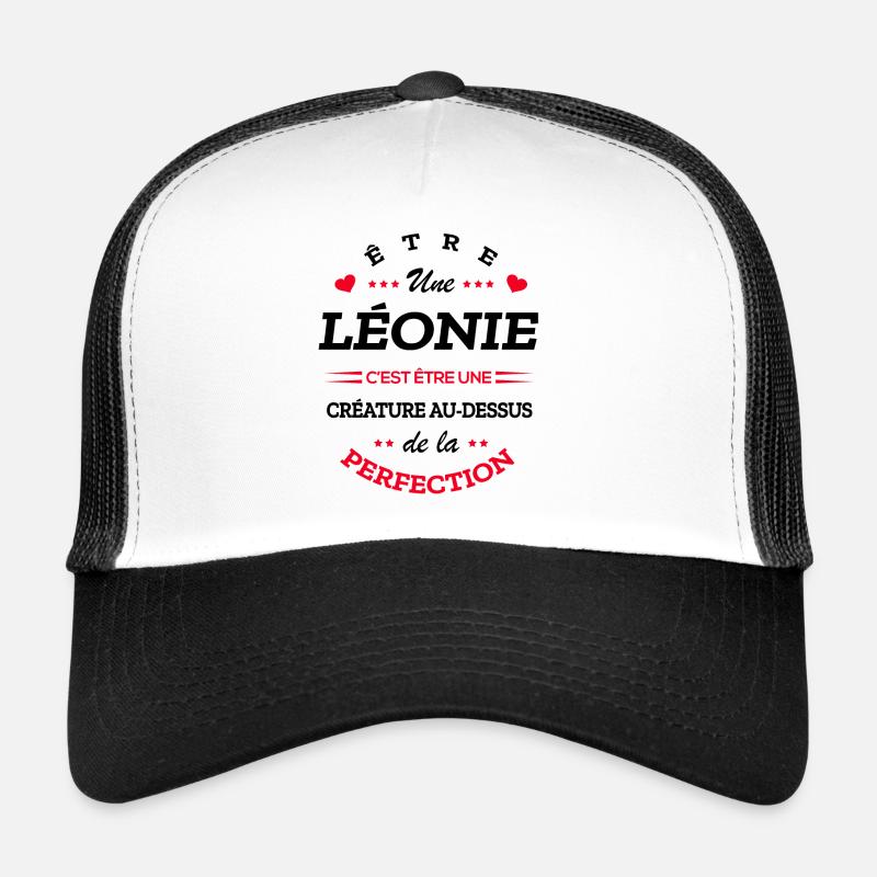 LÉONIE PARFAITE - NOM LÉONIE Casquette trucker 