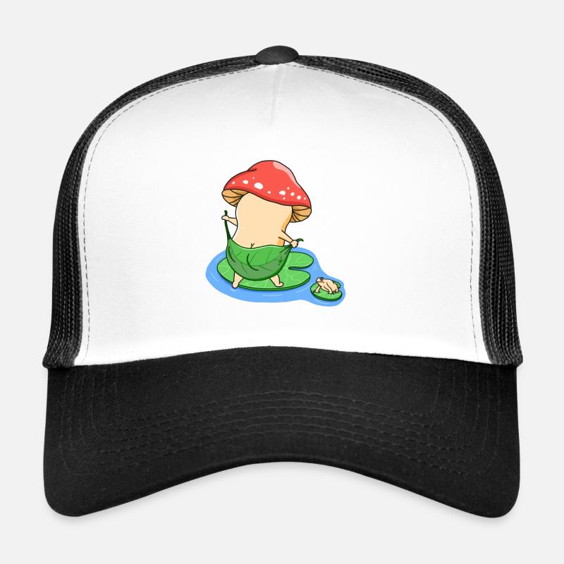 Bath Mushroom Trucker Cap