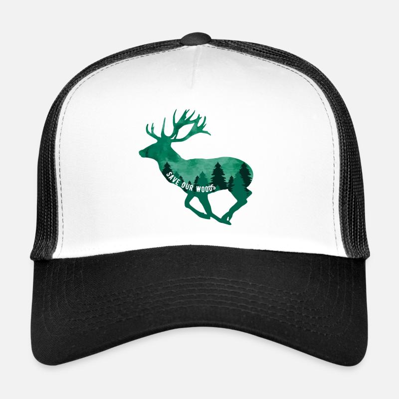 Changement climatique Protection de l’environnement Hirsch Durable Casquette trucker 