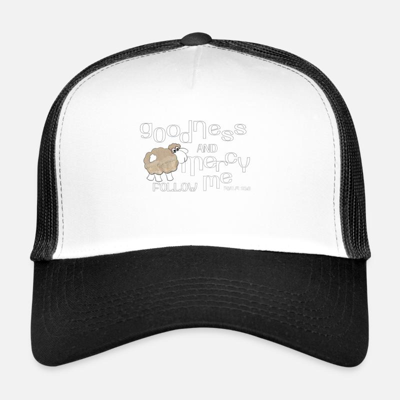 Christian Design Bonté et Miséricorde Suivez-Moi Casquette trucker 