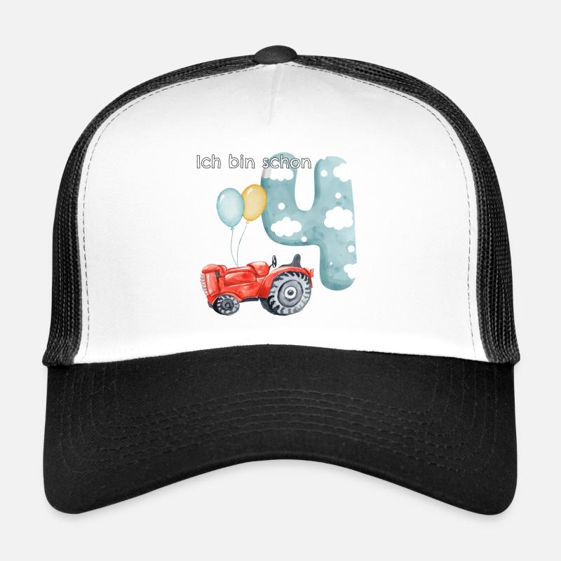 4. Geburtstag Traktor Trucker Cap