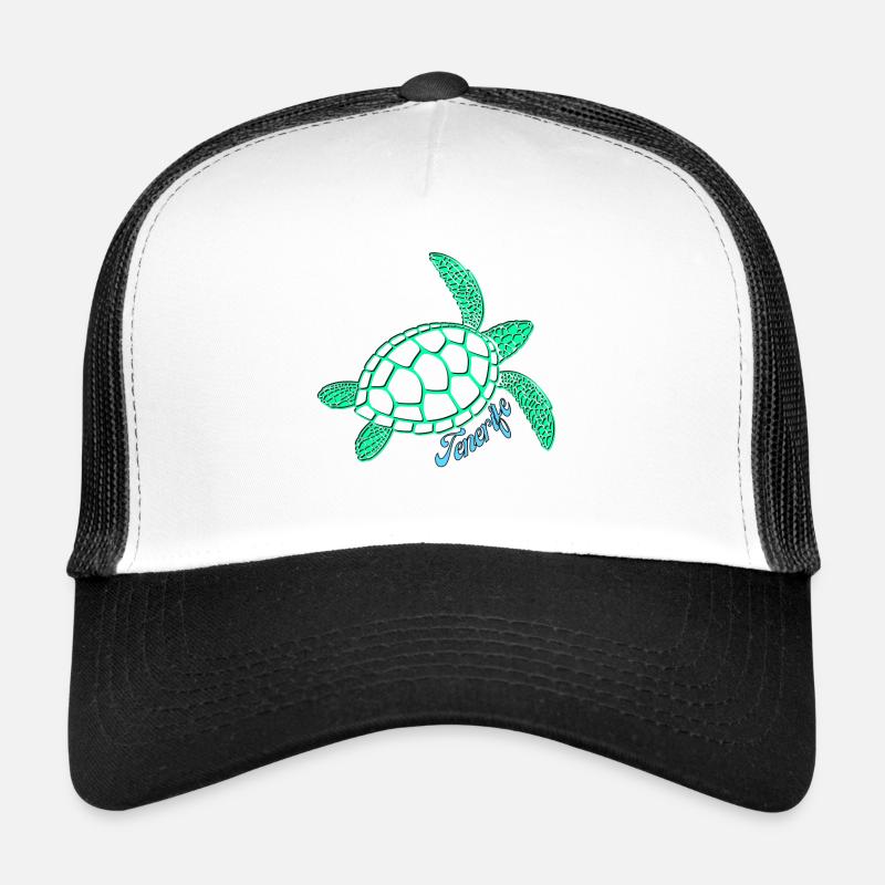 Sea turtle green - Tenerife - Trucker Cap - white/black