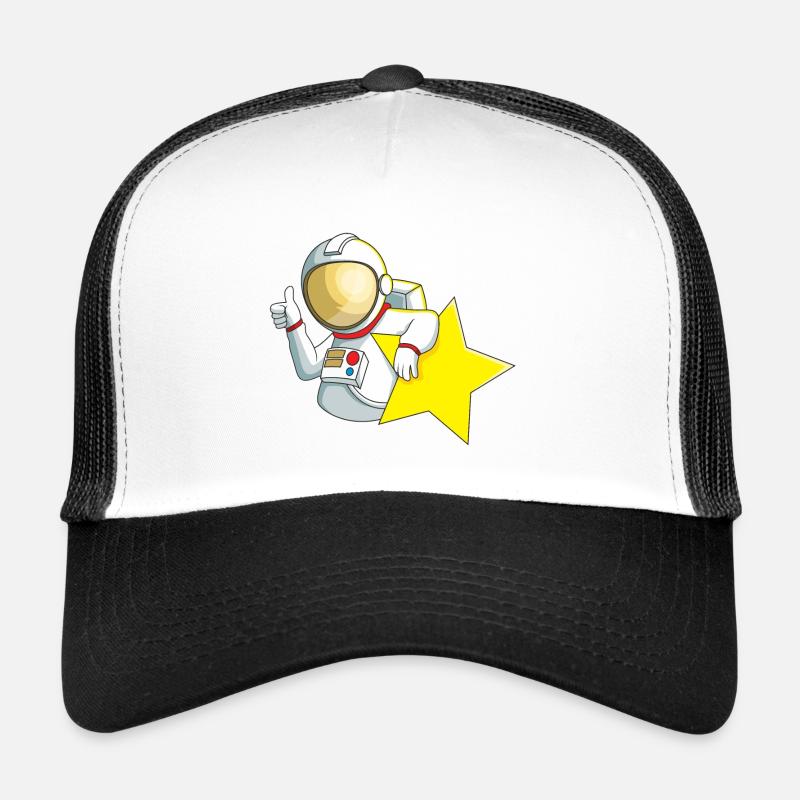 Astronauten Stern Trucker Cap