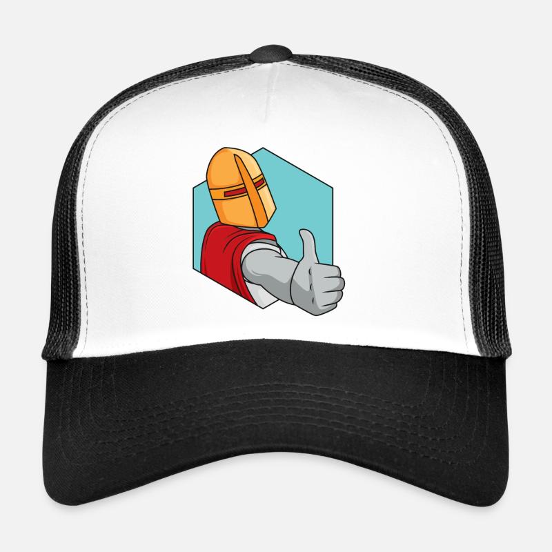 Pouce levé du chevalier Casquette trucker 