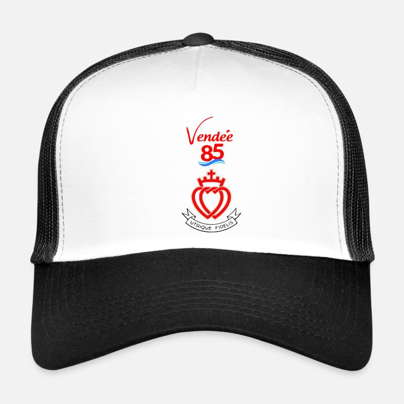 Vendée - Trucker Cap - white/black