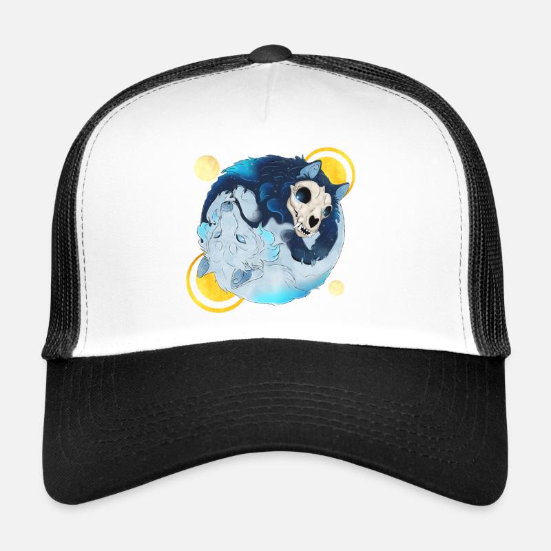 Blue Ink Spirits - Tao Wolves Schatten & Licht 2 Trucker Cap