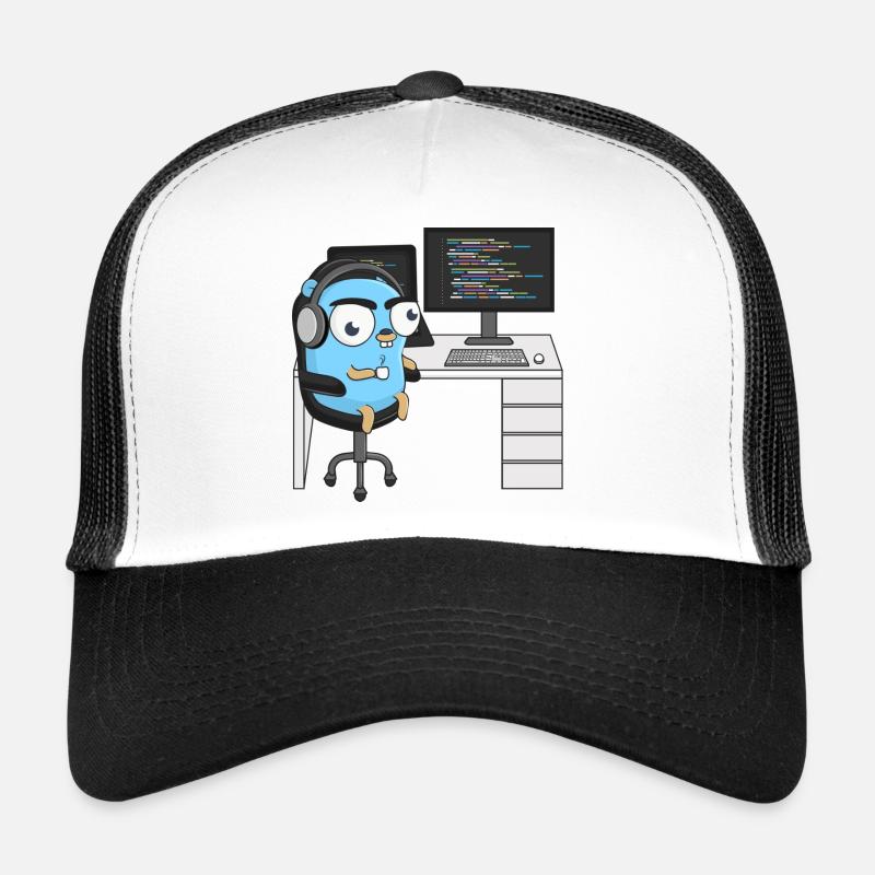 Gopher Coding Trucker Cap