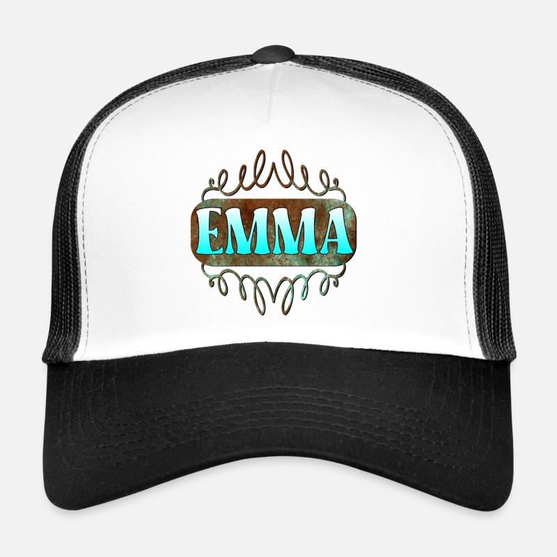 Namenstaggeschenke Tochter Emma Trucker Cap