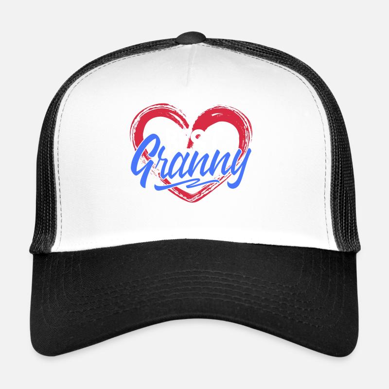 Beste Oma Großmutter Großmama Gratuliere Statement Trucker Cap