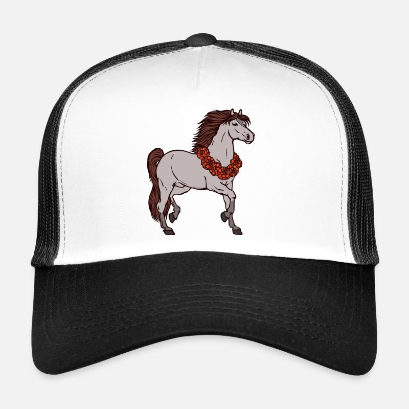 Cool Pferde Galopp Islandpferde Pferdefan Trucker Cap