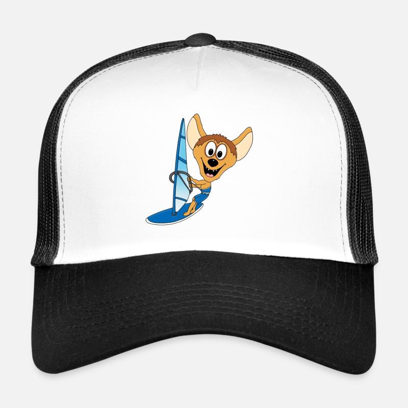 WINDSURFER - SURFER - HYÄNE - WASSERSPORT Trucker Cap