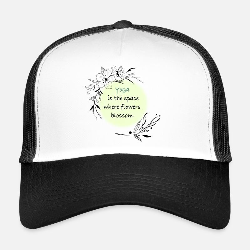 Yoga - Trucker Cap - white/black