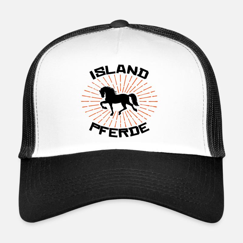 Galopp Pferde Isländer Islandpferde Statement Trucker Cap