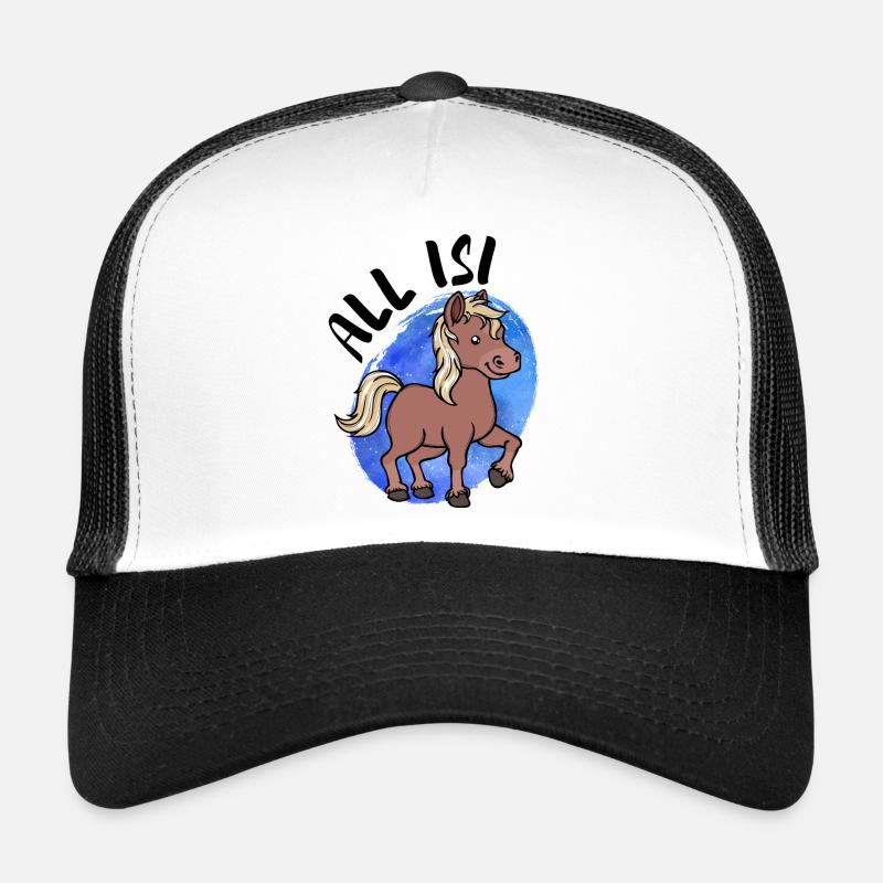 Pferdenarr Islandpferde Pony Statement Islandponys Trucker Cap