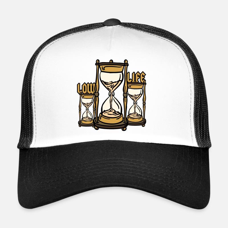 Sablier à faible durée de vie Casquette trucker 