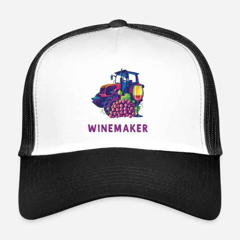 design vigneron Casquette trucker 