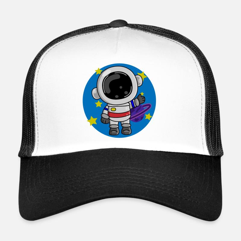 Astronaut, Cosmos, Spaceman Trucker Cap