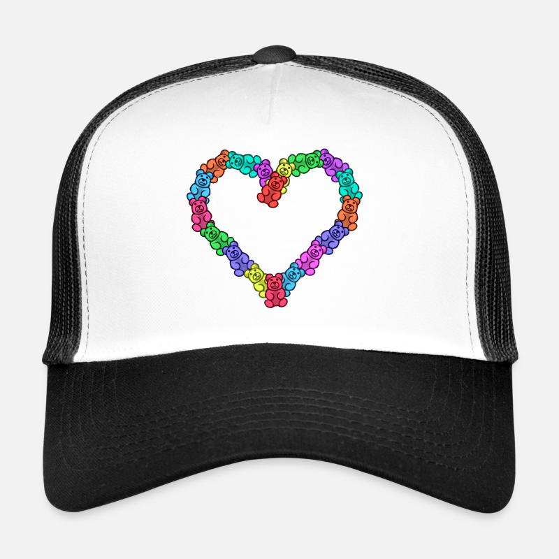 Bonbons Dessert Délicieuse Collation Sucrée Casquette trucker 