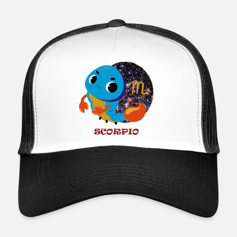 Sternzeichen Skorpion Trucker Cap