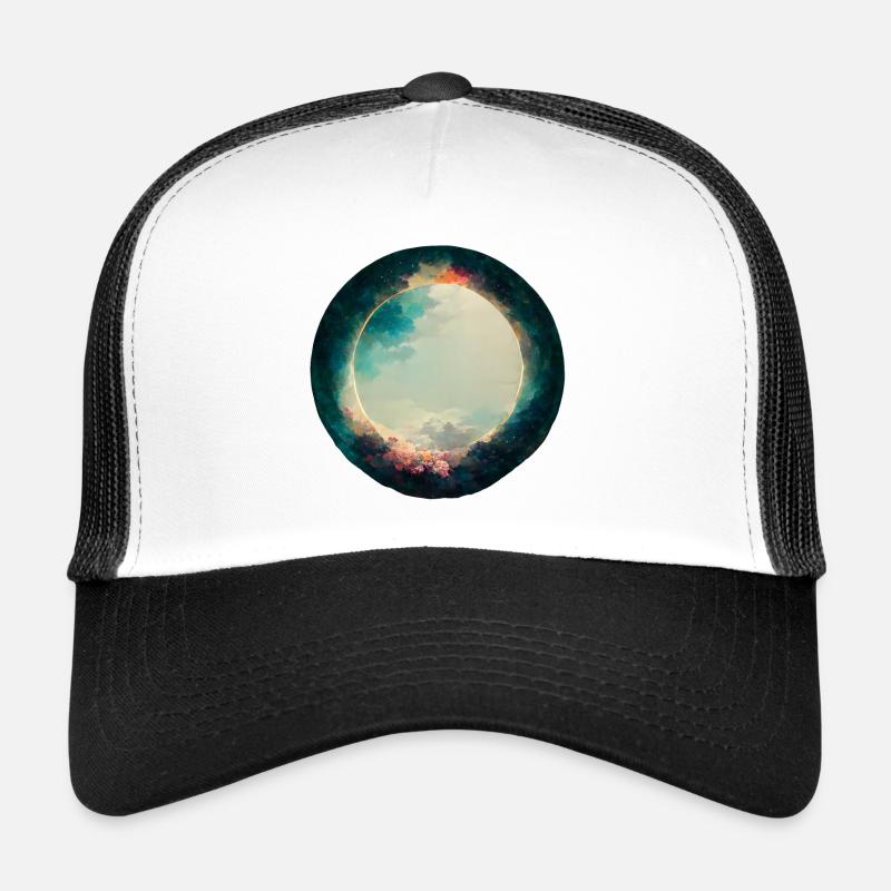 Circle with circle Trucker Cap