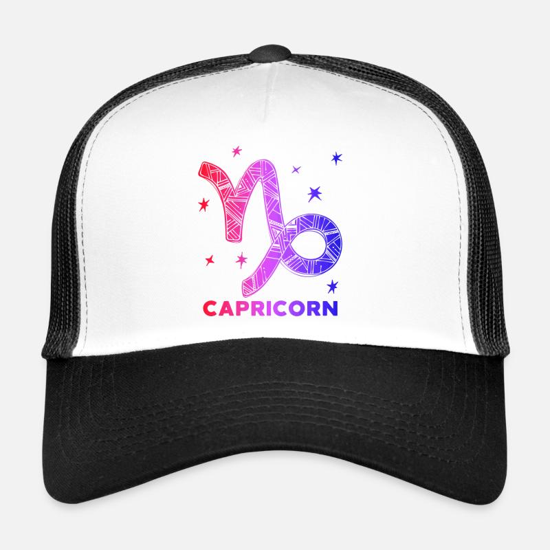 Gestirne Spruch Sterndeutung Horoskop Steinbock Trucker Cap