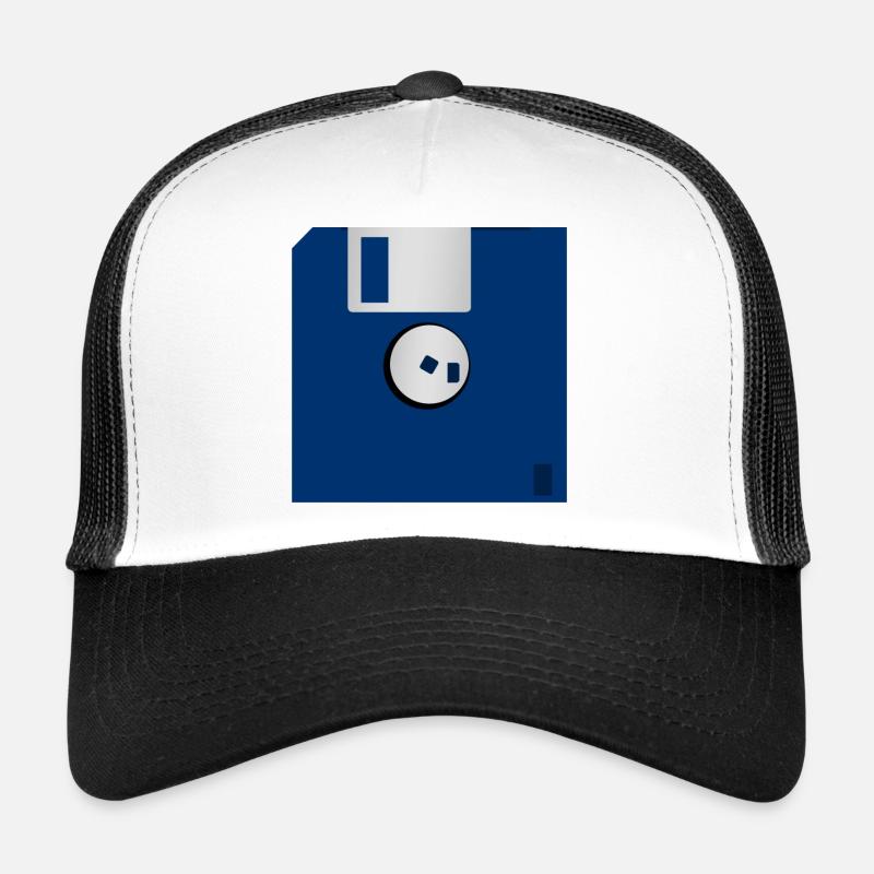 Disquette Casquette trucker 