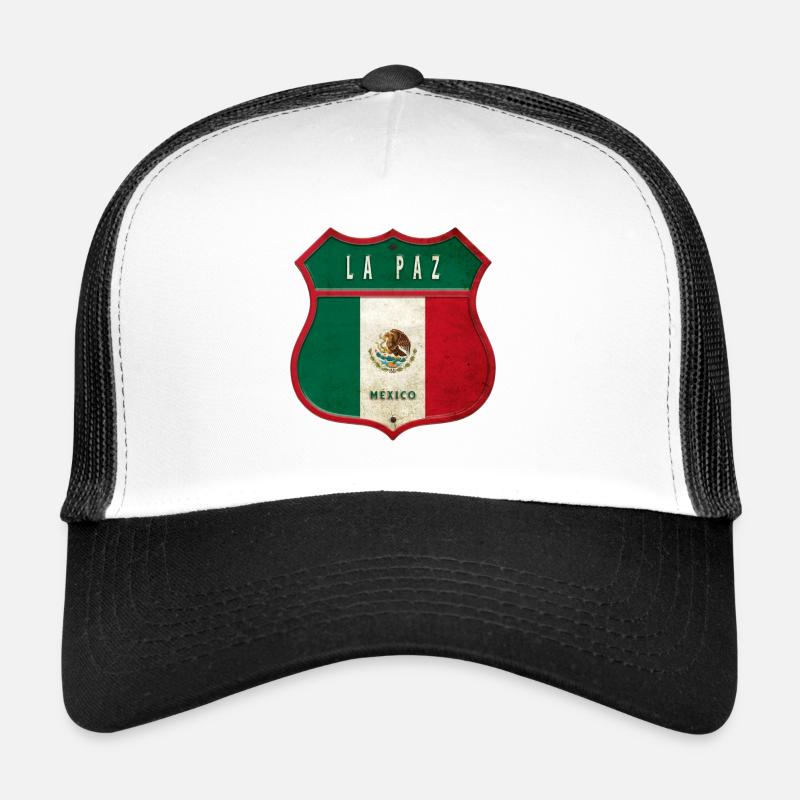 La Paz Mexiko Wappen Design Trucker Cap