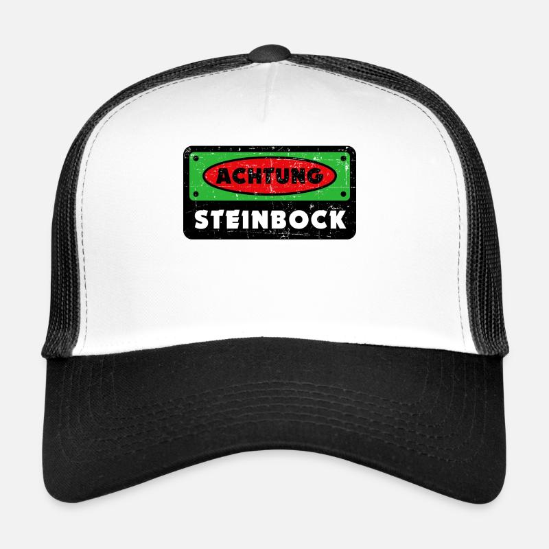 Steinbock Astrologie Tierkreis Statement Gezeiten Trucker Cap