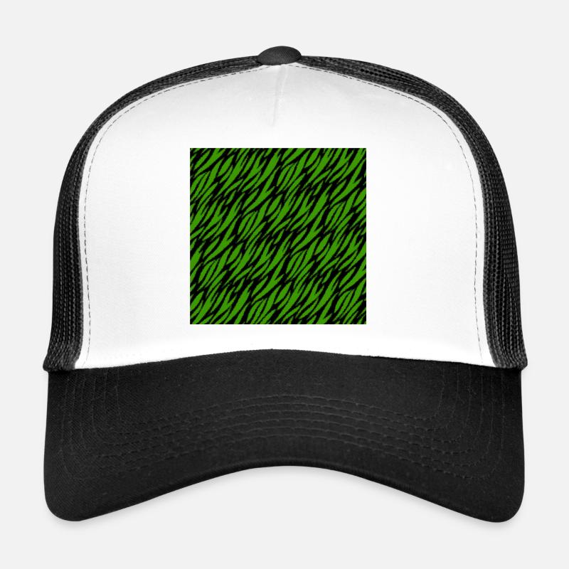 Peau d'animal avec style de couleur africaine Casquette trucker 