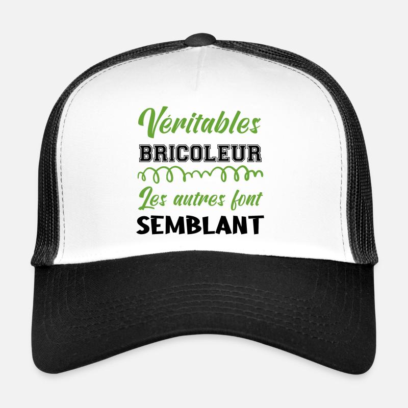 Véritable bricoleur niveau Casquette trucker 