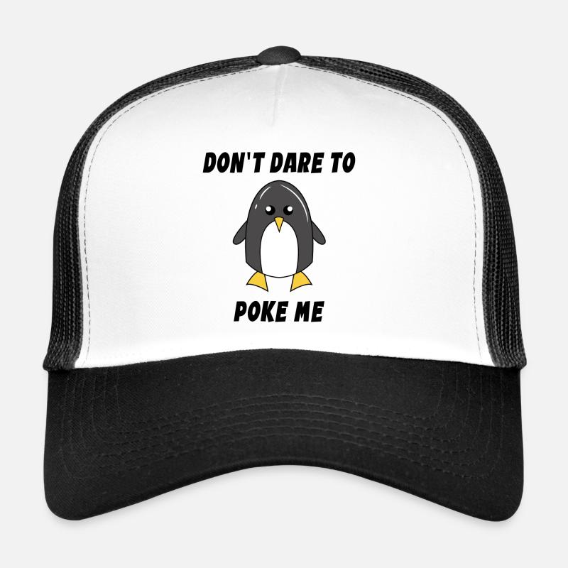 Déclaration cool Zoo Penguin Animal Bird Casquette trucker 