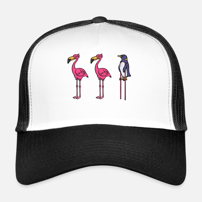Drôle de pingouin Oiseau de mer Zoo Oiseau Casquette trucker 