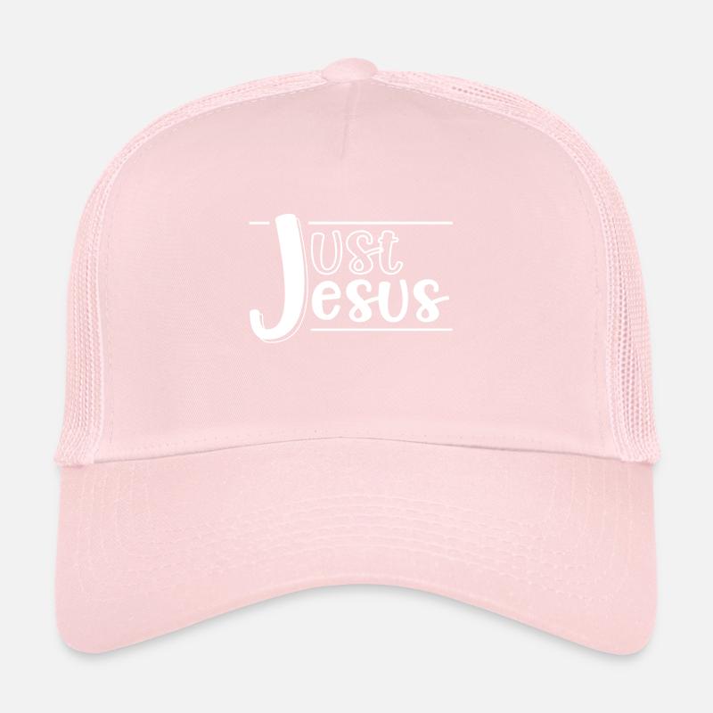 Christian Design Just Jesus Trucker Cap