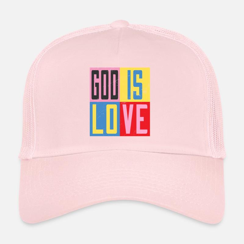 Dieu est amour Casquette trucker 