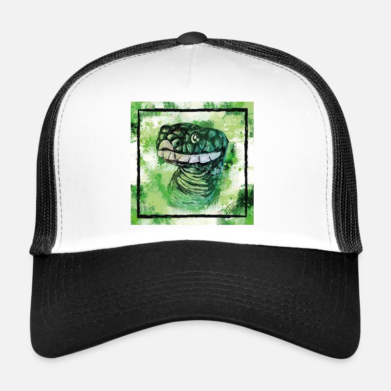 le serpent vert agile, les cadeaux d’animaux Casquette trucker 