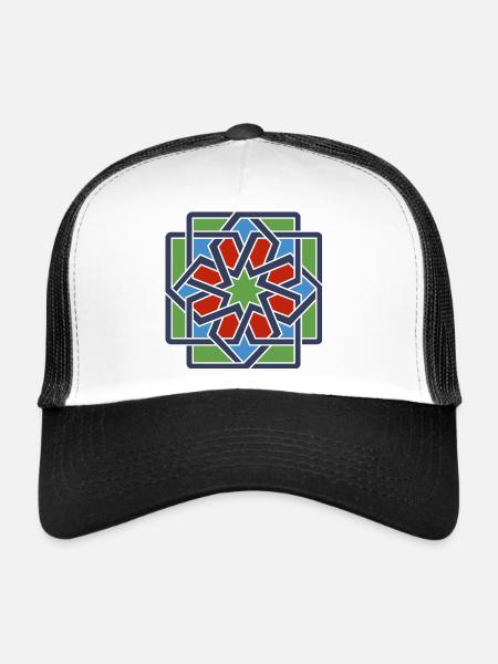 Andalusia 4 - Trucker Cap - white/black - Front