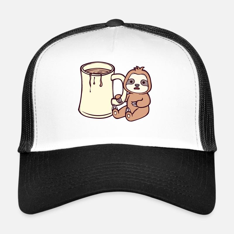 Dschungel Faul Faultier Langschläfer Müde Tier Trucker Cap