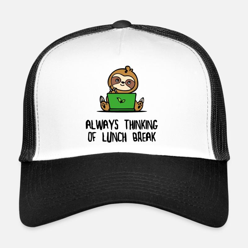 Faul Tier Säugetier Humorvoll Faultier Statement Trucker Cap