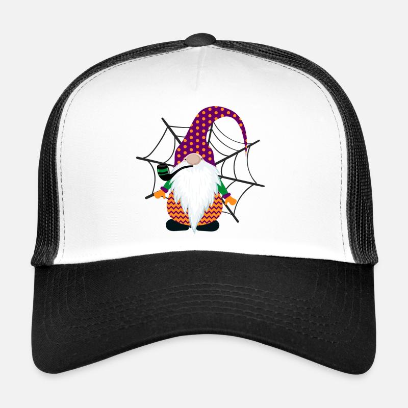 Halloween Gnome Trucker Cap