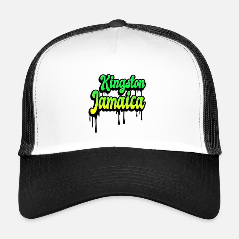 Kingston Jamaica Design Casquette trucker 