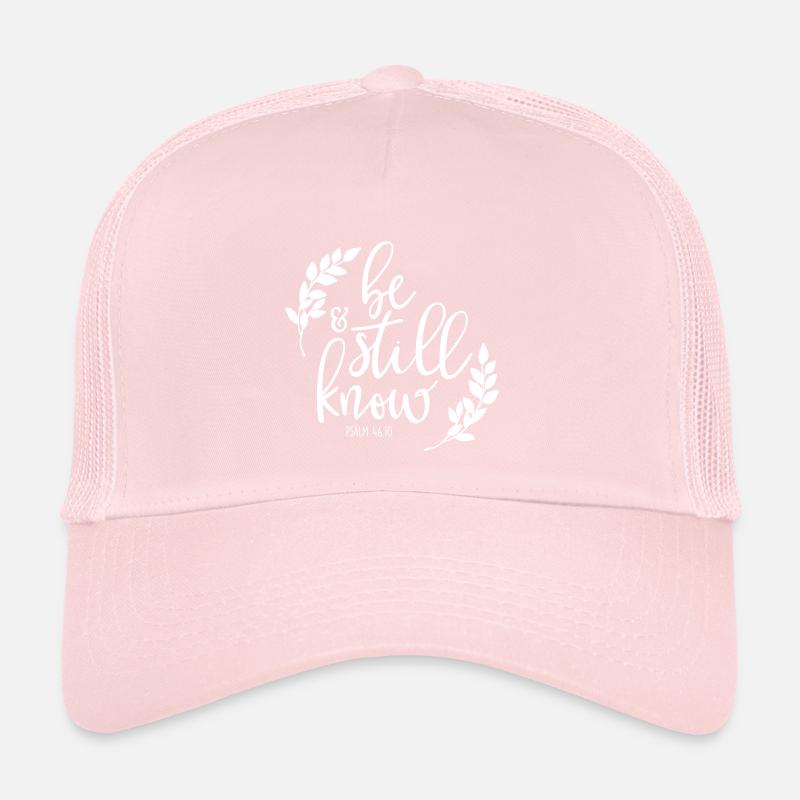 Christian Design Soyez tranquille et sachez Casquette trucker 