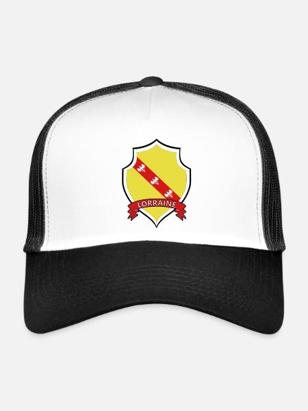 Lorraine - Casquette trucker - blanc/noir