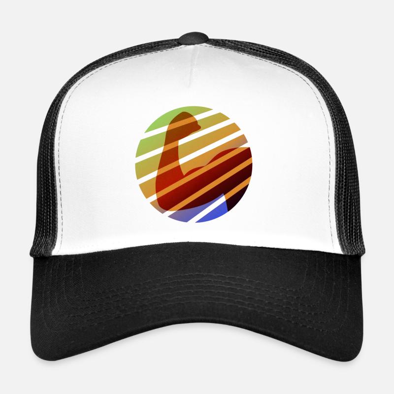 Invincible - Muscles - strong - colorful Trucker Cap