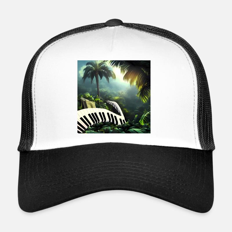 Piano dans la jungle Casquette trucker 