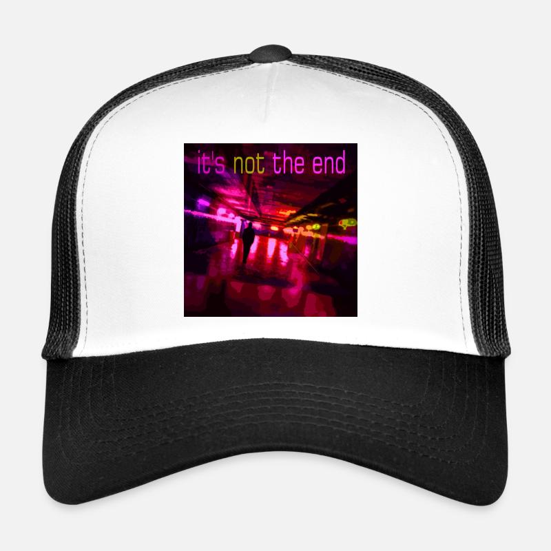 Neonpfad der Nacht Trucker Cap