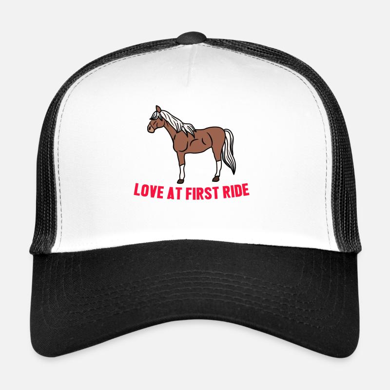 Cheval islandais cool Déclaration Amour de cheval Casquette trucker 