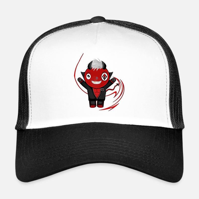 Kalisto - Trucker Cap - Weiß/Schwarz