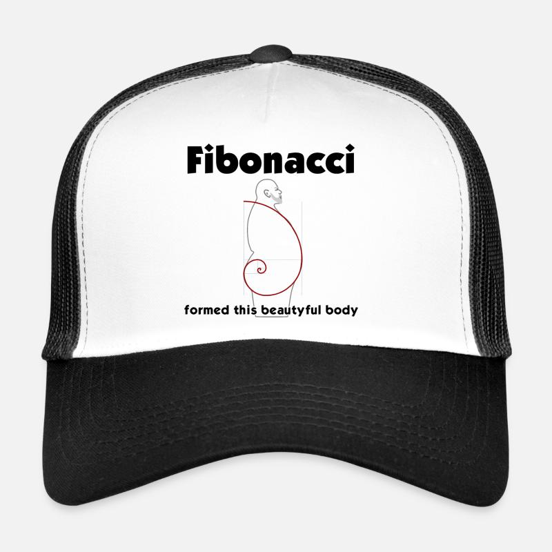 Fibonacci formed this body Trucker Cap